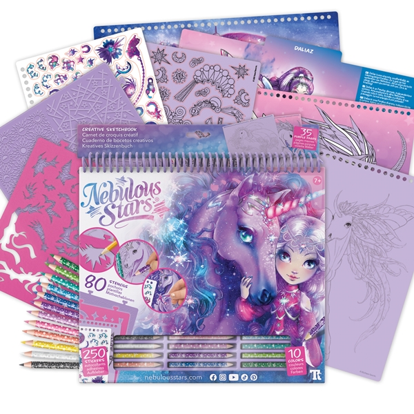 Creative Sketchbook Fantasy Horses Firiaz - Image 3