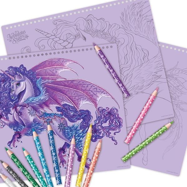 Creative Sketchbook Fantasy Horses Firiaz - Image 4