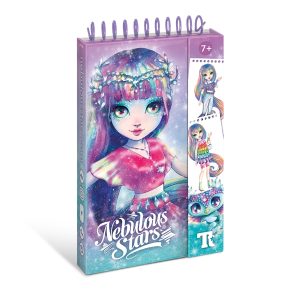 Nebulous Stars Designer-to-Go Isadora Sketchbook - Travel Fashion Kit with Stencils