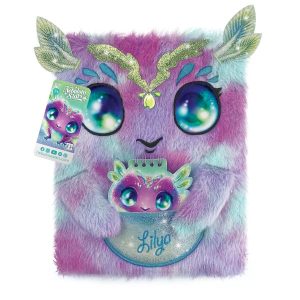 Nebulous Stars Lilya Fuzzy 2-in-1 A4 Notebook & Mini Journal