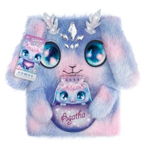 Nebulous Stars Agatha Fuzzy 2-in-1 A4 Notebook & Mini Journal