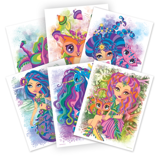 Nebulous Stars Colour By Number Book Nenuphia - Image 4