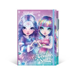 Nebulous Stars Deluxe White Notebook & Gel Pen Set Asstd